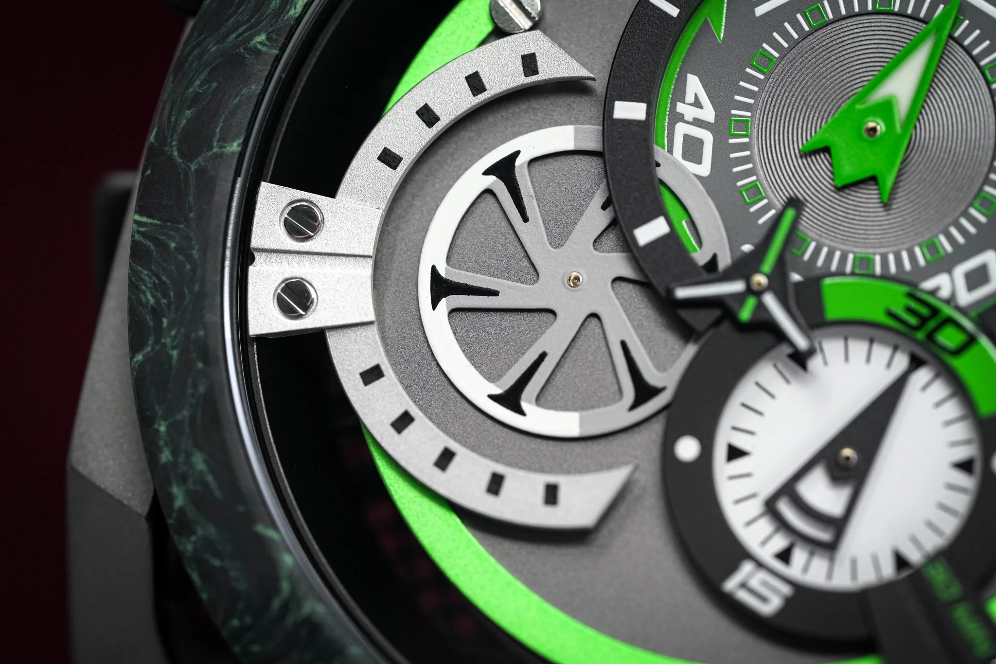 Mazzucato Reversible Monza Green Carbon - Image 13