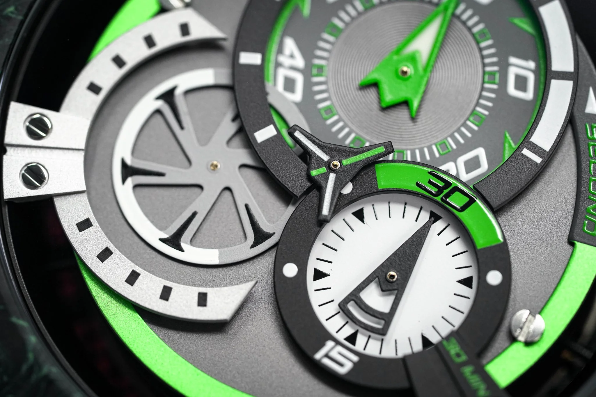 Mazzucato Reversible Monza Green Carbon - Image 8