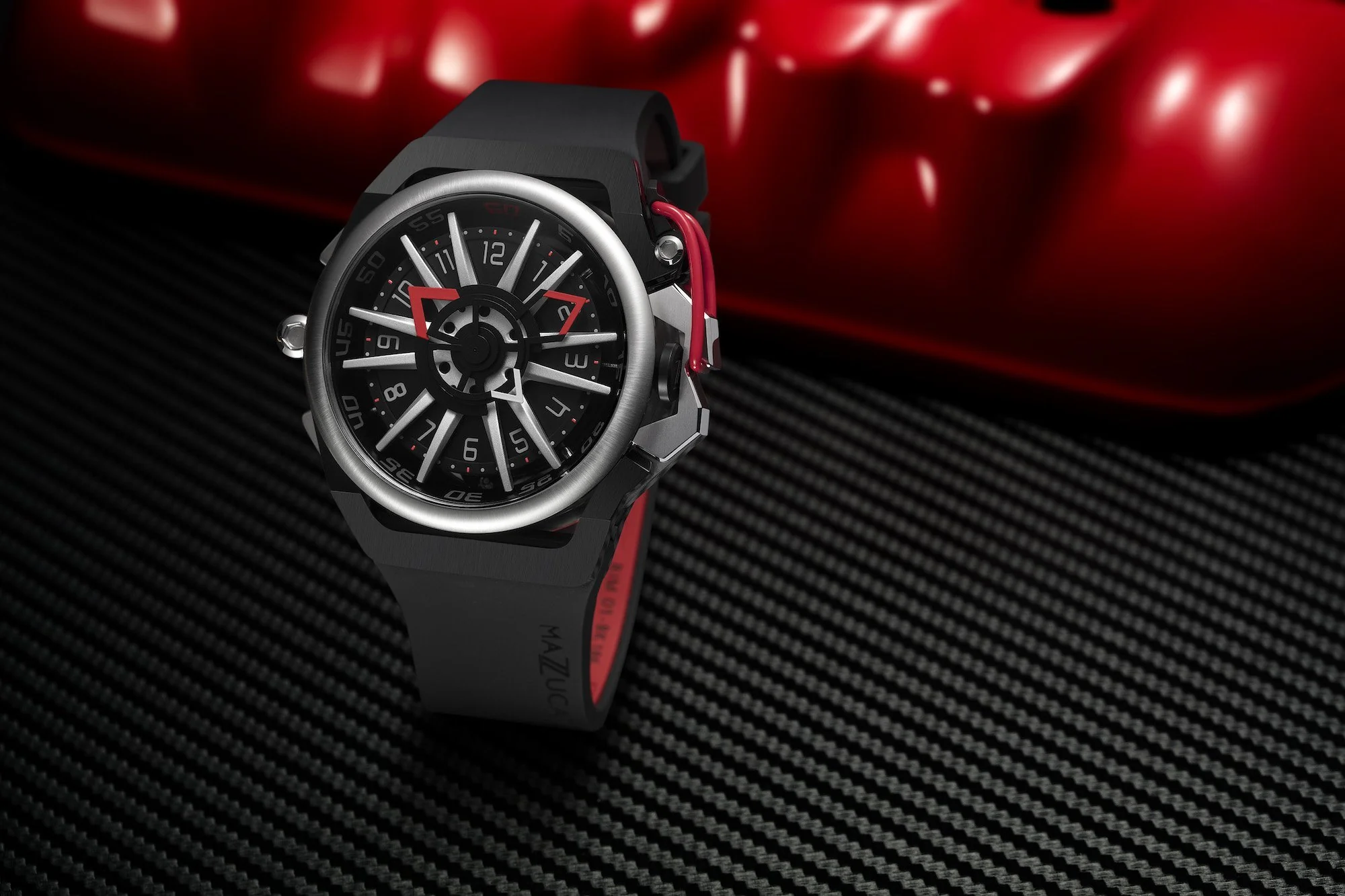 Mazzucato Reversible Watch RIM Black - Image 5