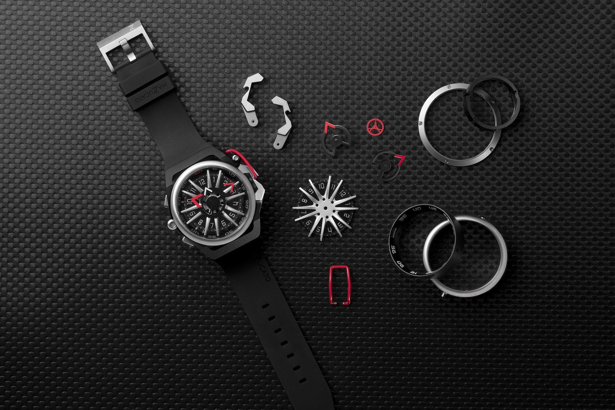 Mazzucato Reversible Watch RIM Black - Image 9