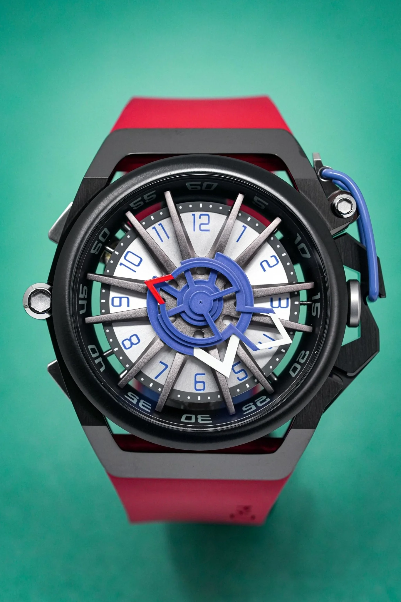 Mazzucato Reversible Watch RIM Red - Image 13