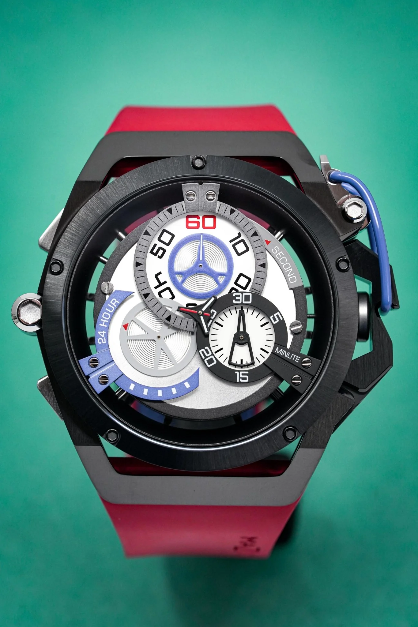 Mazzucato Reversible Watch RIM Red - Image 14